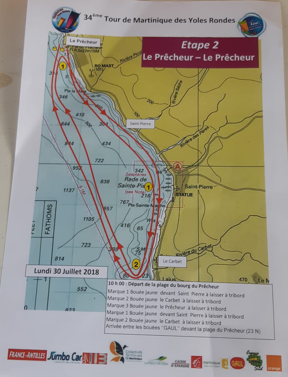 parcours modifié 2e étape