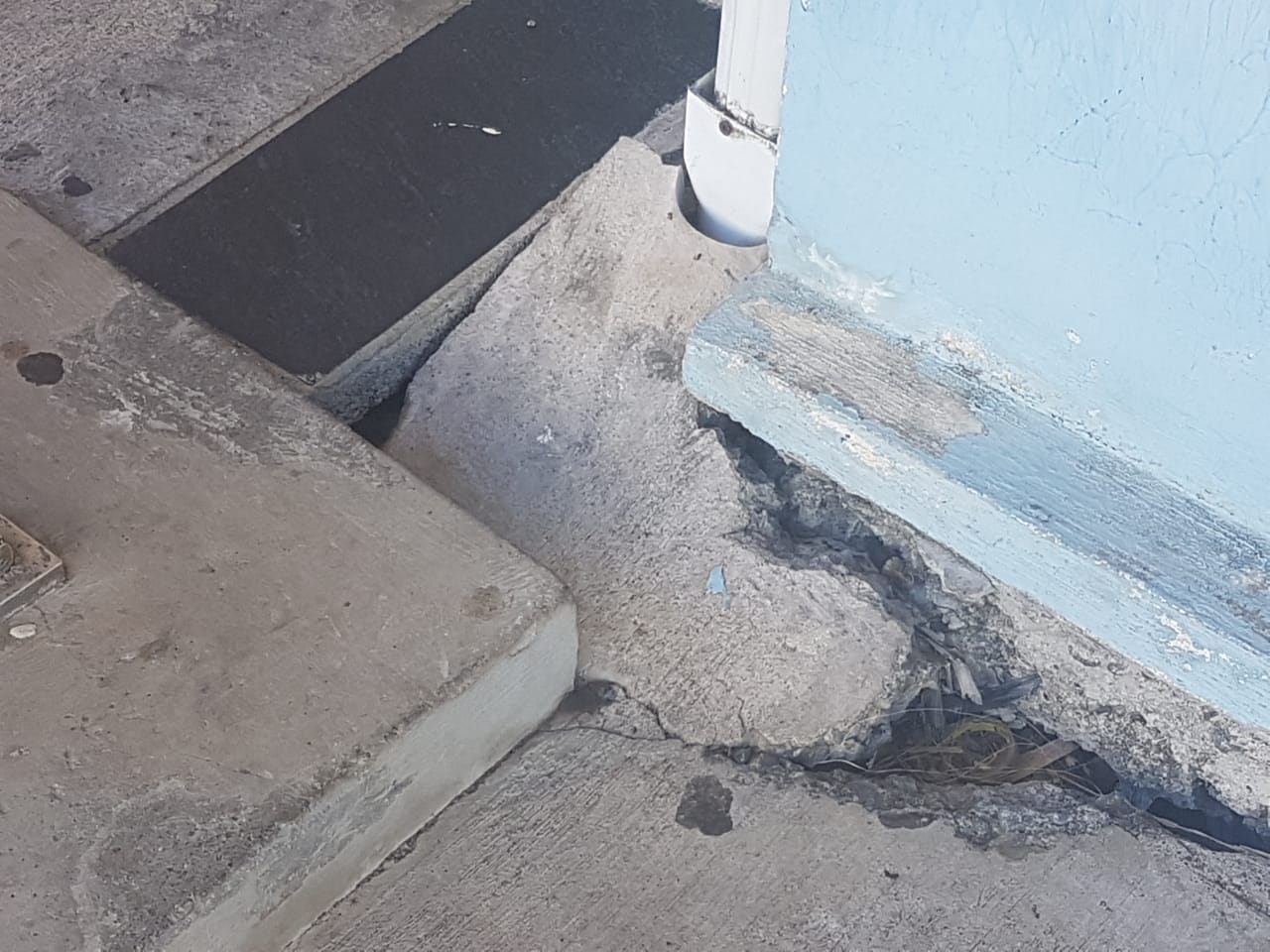 Image des locaux insalubres fournie par les parents d'élèves 