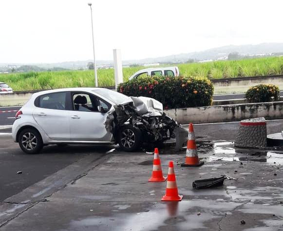 Véhicule accidenté