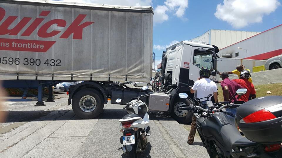 Camion en panne