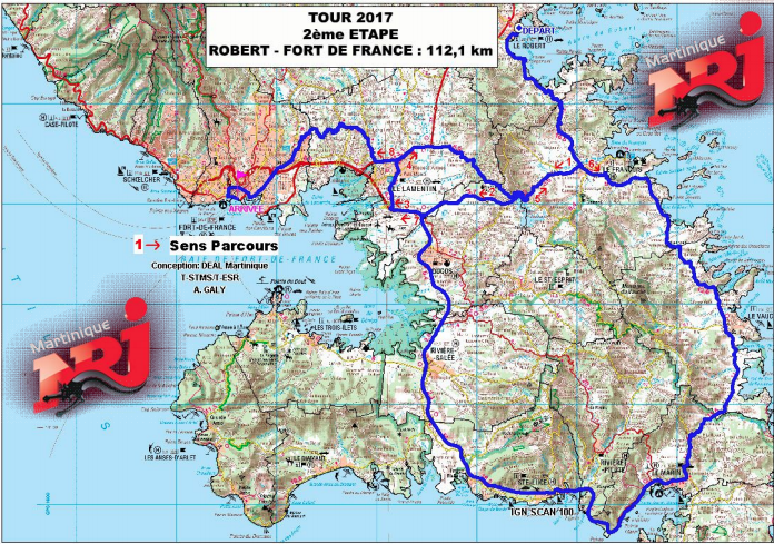 Parcours 2ème étape