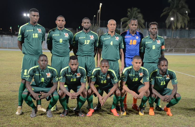 11 de départ Gwada boys 