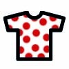 maillot blanc à poids rouges