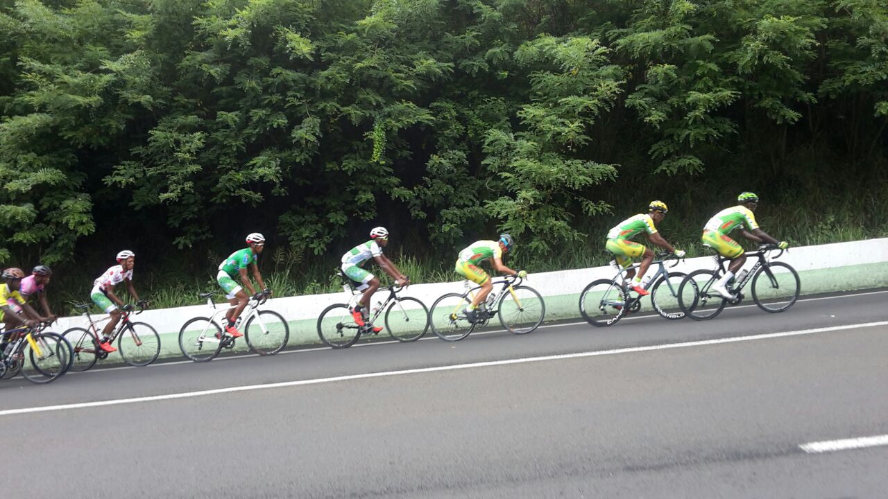 Le peloton à Trois-Rivière