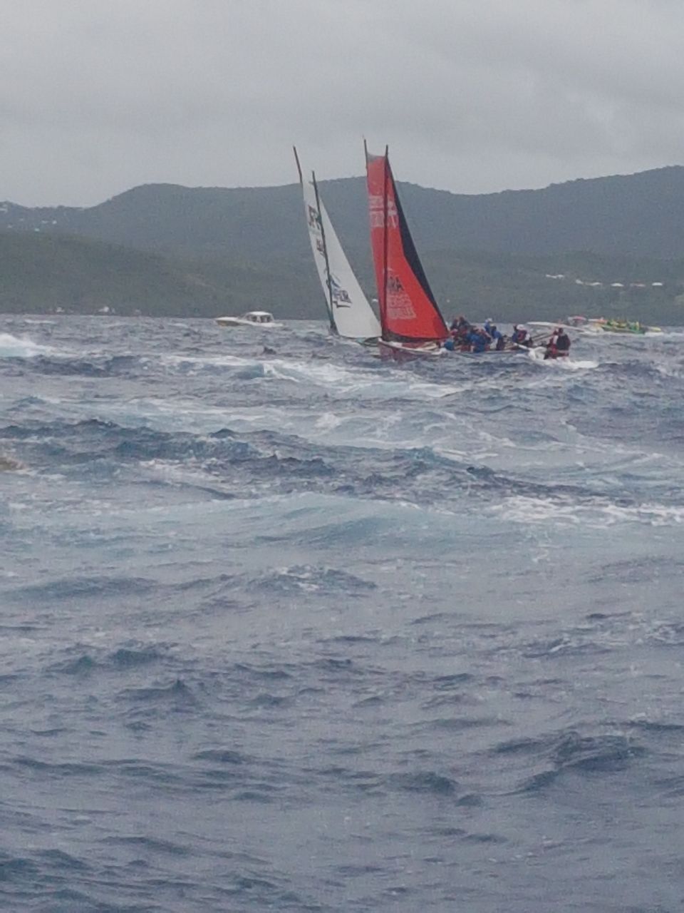 Passage au Rocher du Diamant