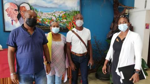 greve police municipale fort de france 