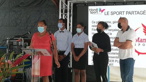 Baptême officiel du collège Mandy François-Elie