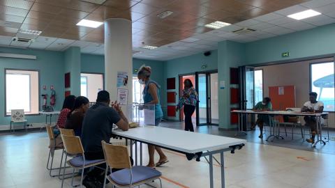bureau de vote Gosier 