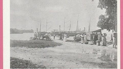 Saint-Pierre bateaux à vapeur.
