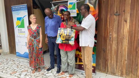 label Art Contemporain Guadeloupe