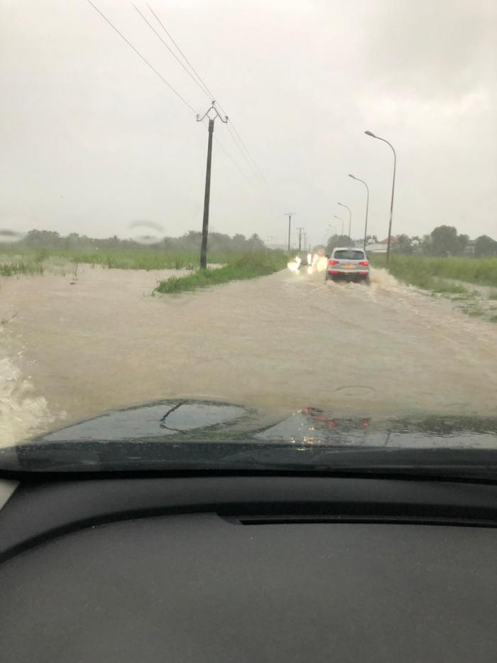 Montée des eaux Abymes
