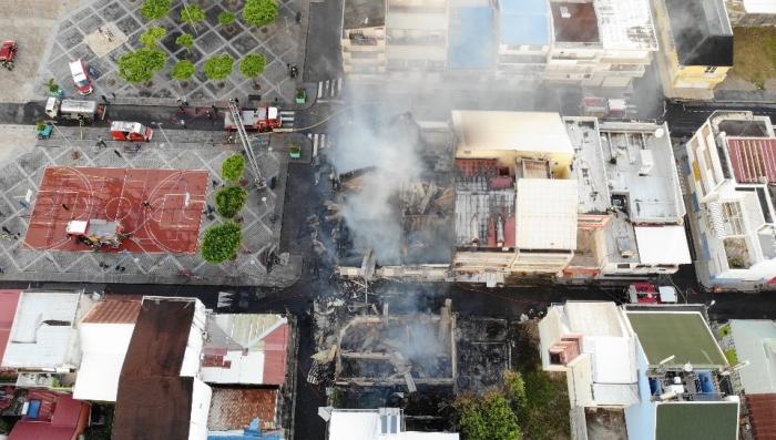 Incendie le Moule