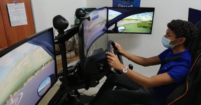 Simulateur de conduite Code Rousseau