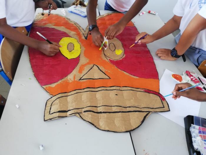 préparation carnaval école redoute
