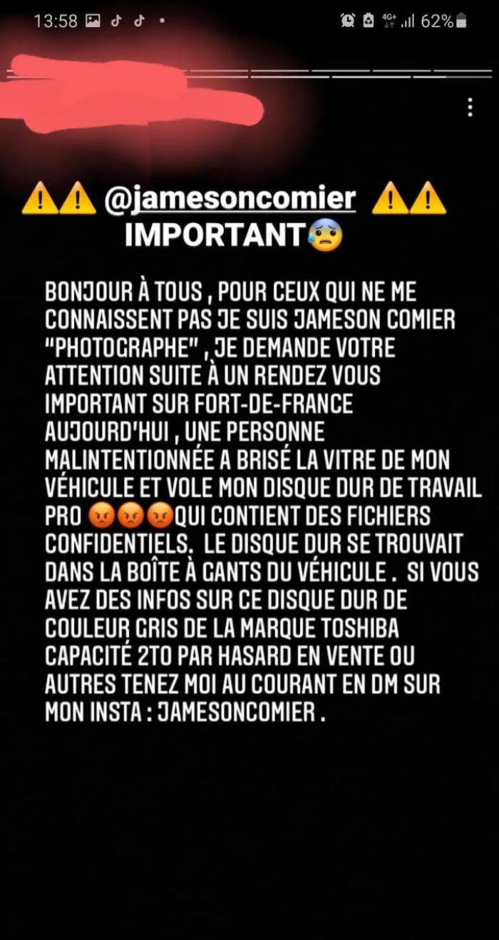 Appel instagram
