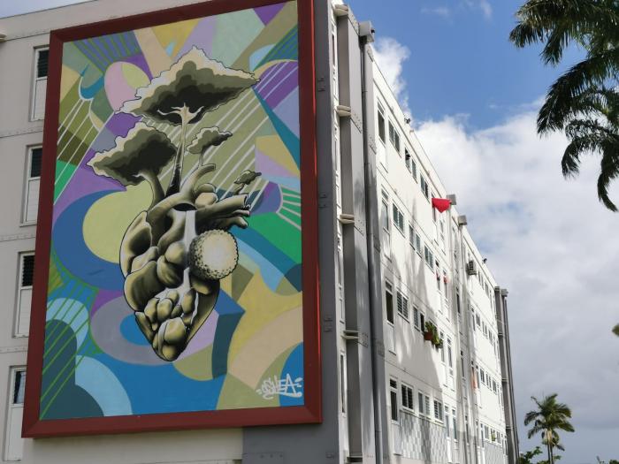 Fresque cité Dillon