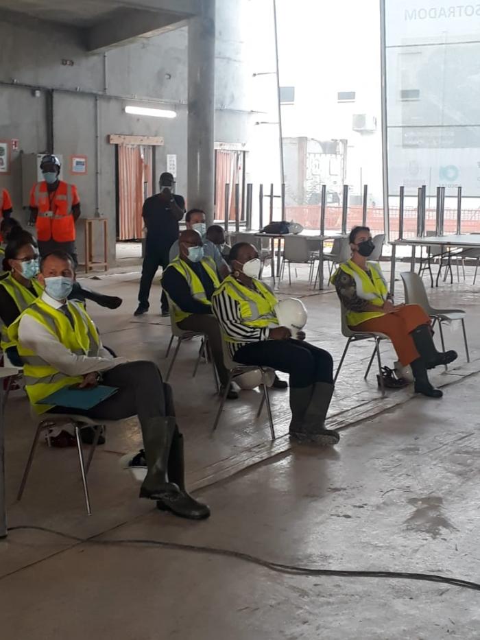 visite chantier CHU 