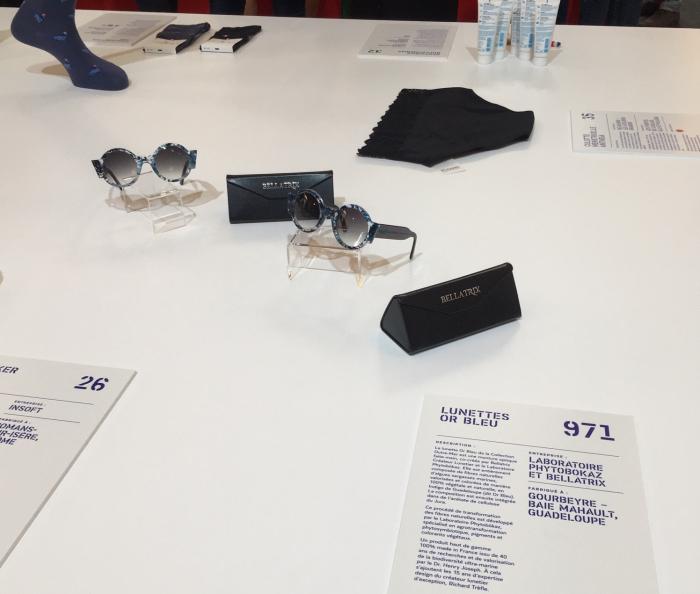 Les lunettes "Or Bleu" fabriquées en Guadeloupe à l'Elysée