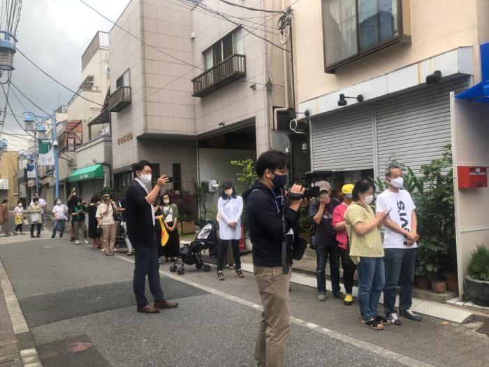 File d'attente au Japon
