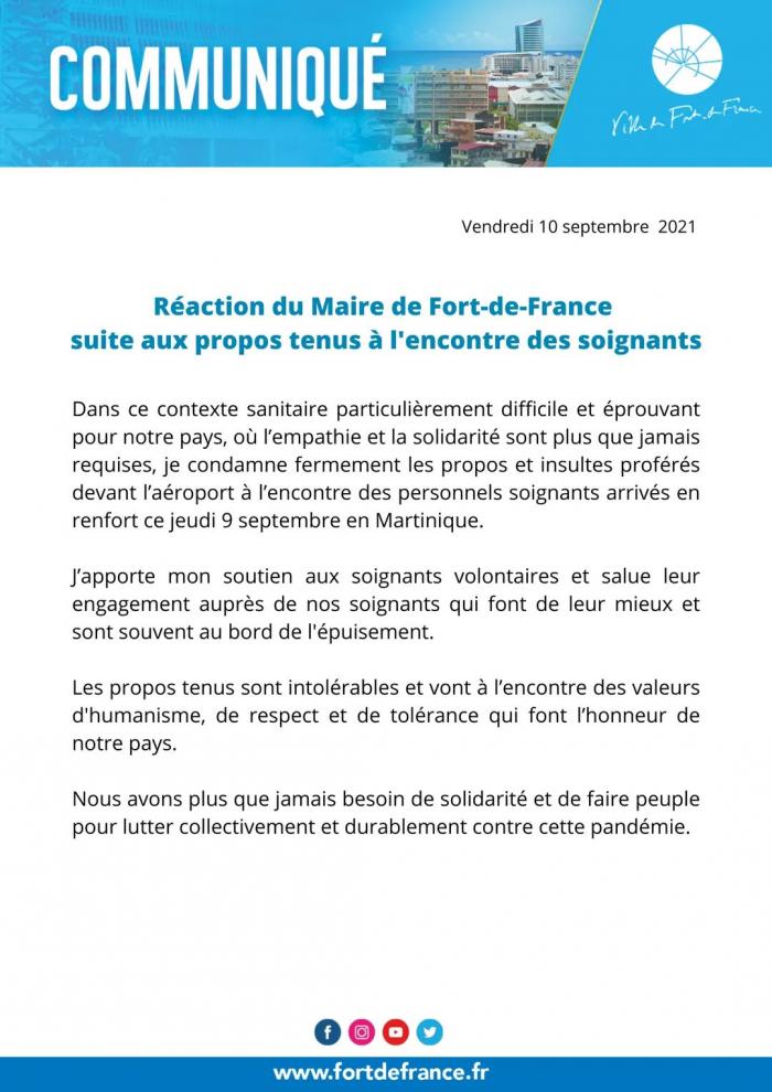 réaction Didier Laguerre soignants