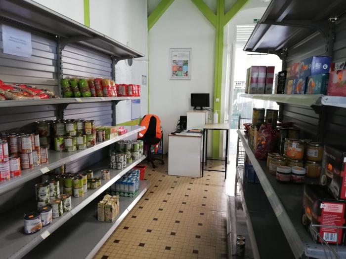 Epicerie solidaire dons denrées