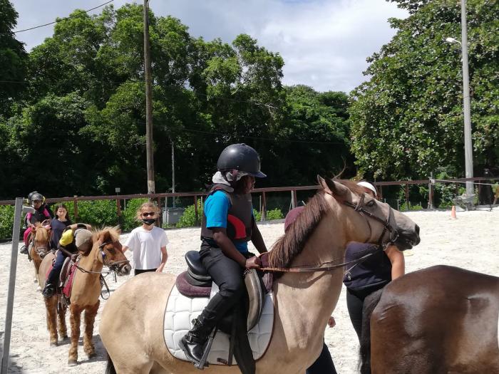 Enfant malade cancer poney