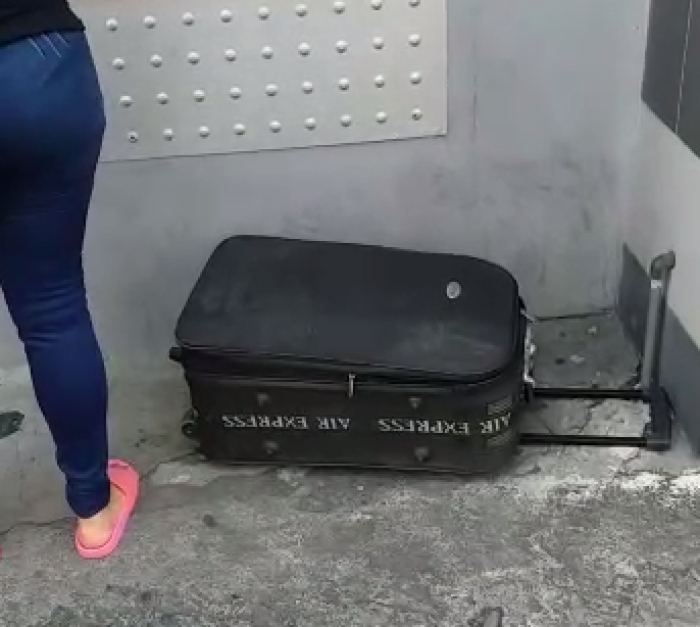 Valise alerte à la bombe