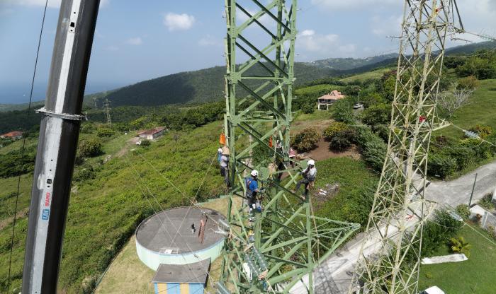 Travaux Pylône électrique électricité