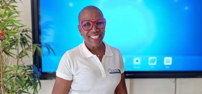 Nadine Chénard Jalta, responsable du Pôle affaires congrès hébergement à l'office de tourisme Centre de la Martinique