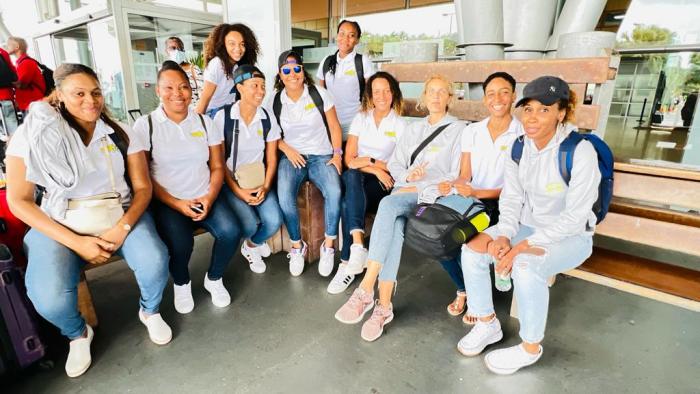 Golden star Dames Martinique, à l’aéroport Cayenne-Félix Eboué