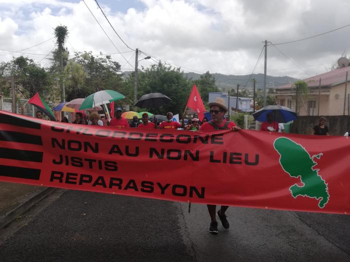 manifestation chlodécone lamentin
