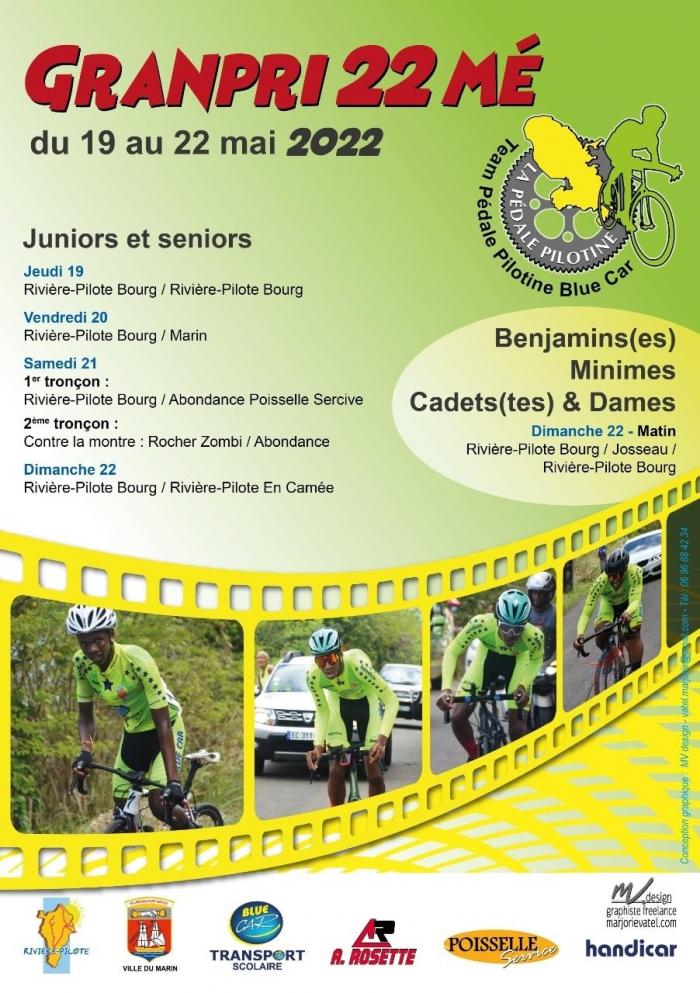 Programme du Granpri 22 mé