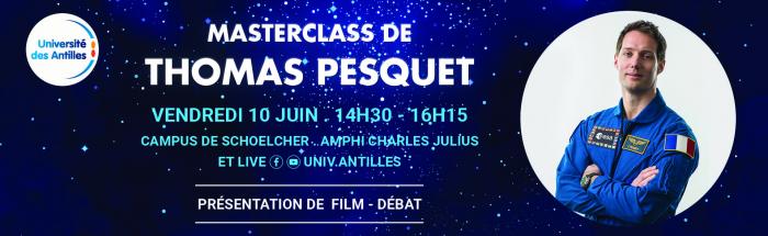 Masterclass de l'astronaute Thomas Pesquet au campus