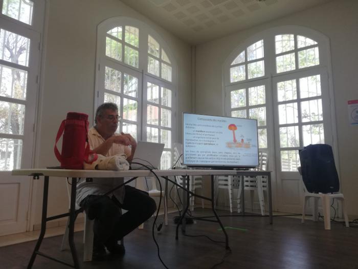 Guillaume Lalubie, conférence sur les champignons dans le cadre de la Journée mondiale de l'environnement (2)