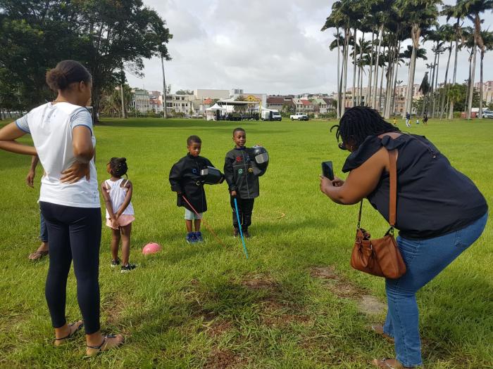 Journée mondiale des parents, activité escrime (2)