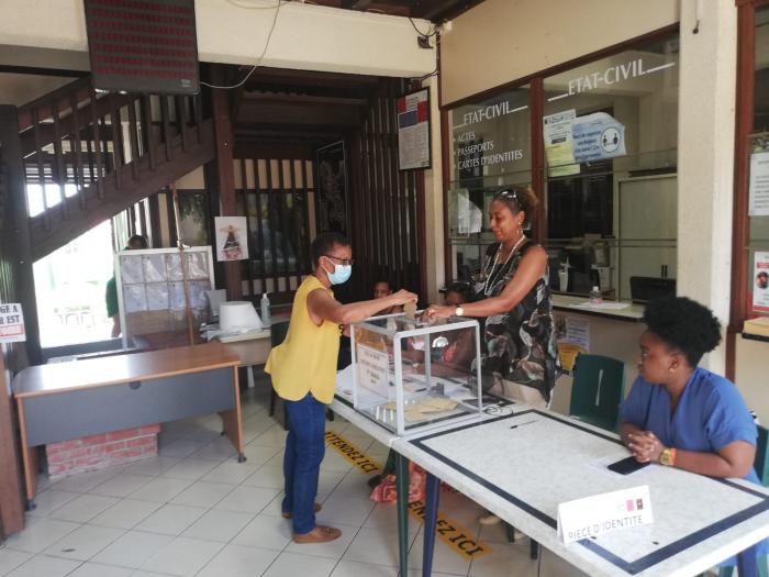 Bureau de vote Ducos