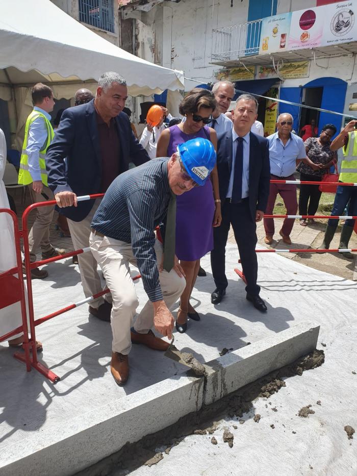Action Coeur de Ville : le maire André Atallah met la main à la pâte