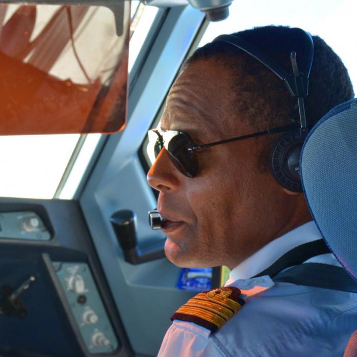 Francis Crochemar, commandant de bord chez Corsair