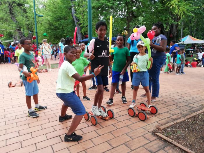 Festival des enfants au parc Aimé Césaire