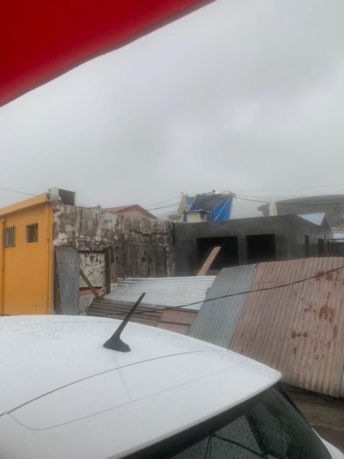 La pluie fait des dégâts au bourg de Sainte-Luce