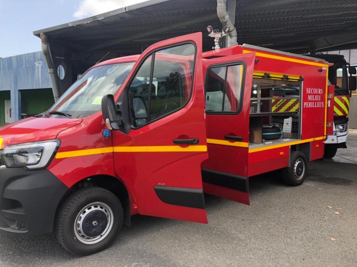 Nouveau véhicule de secours en milieu périlleux du SDIS 971