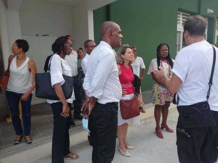 visite officielle lycée schoelcher