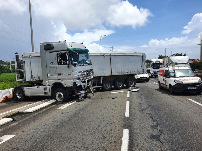 accident camion autoroute