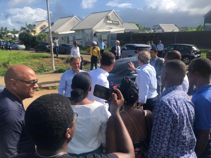 le ministre Jean-François Carenco à Goyave
