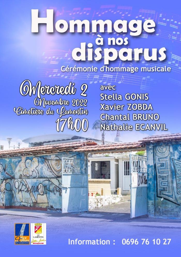Le Lamentin rend un hommage musical à ses disparus