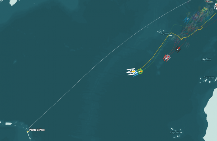 position route du rhum