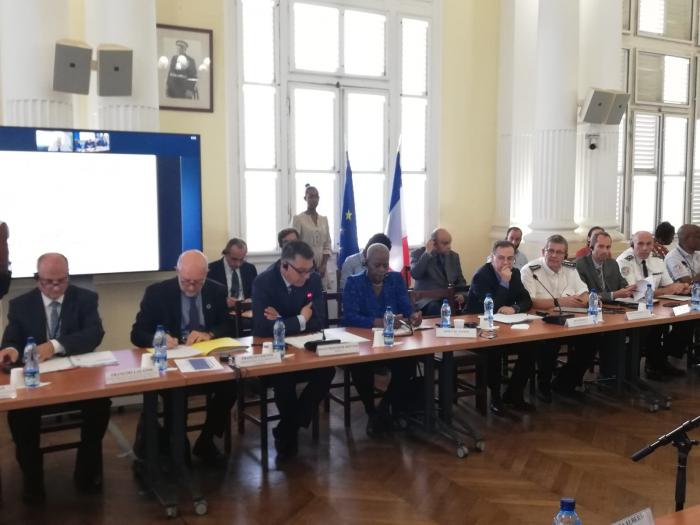 commission mixte sécurité france sainte-lucie