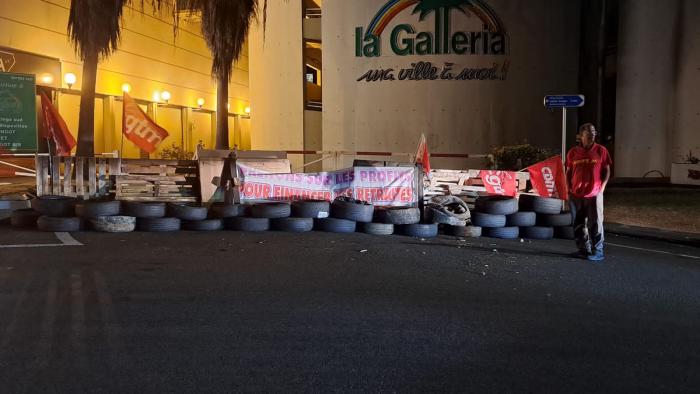 blocage galleria