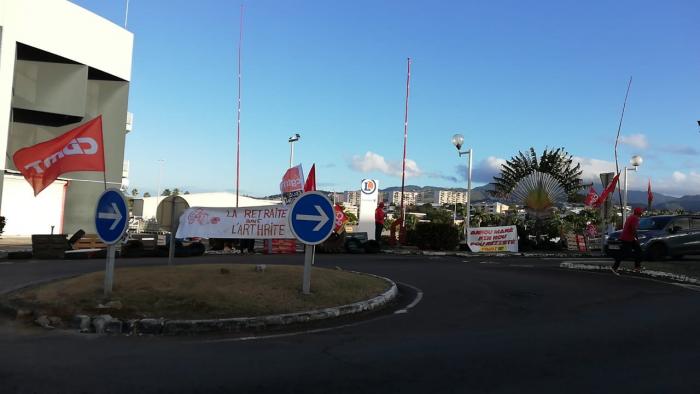 blocage Rond Point