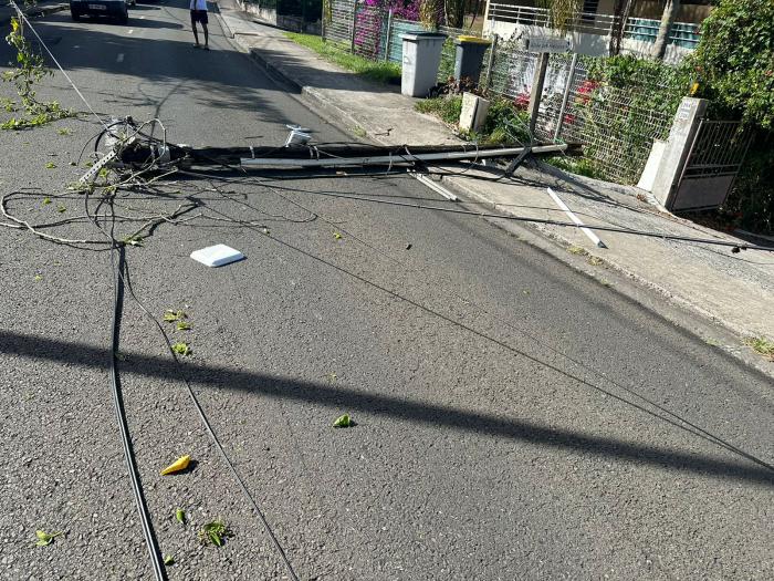 accident poteau redoute